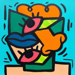 Sheefy Face (Teal), 2025