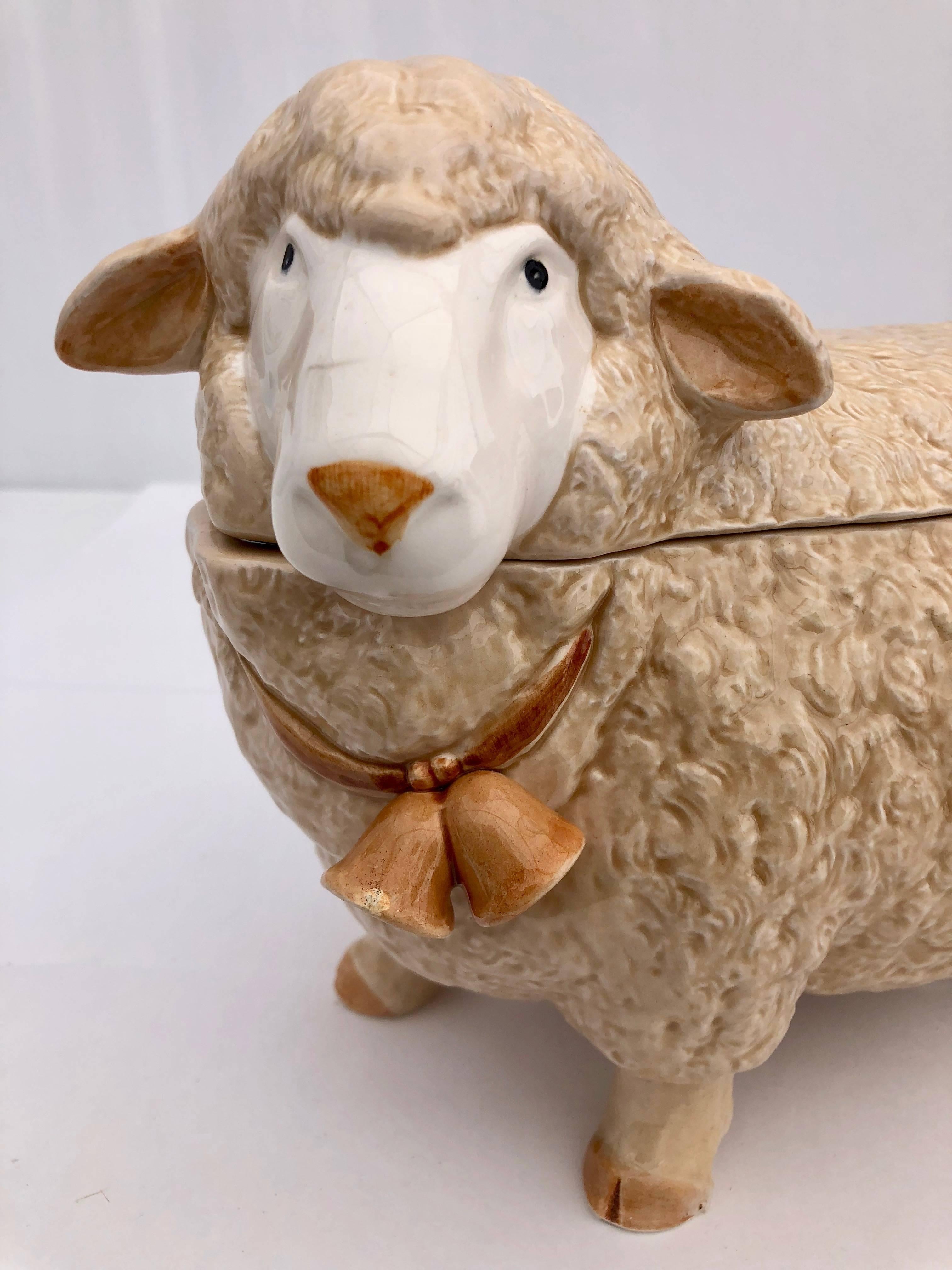 sheep cookie jar