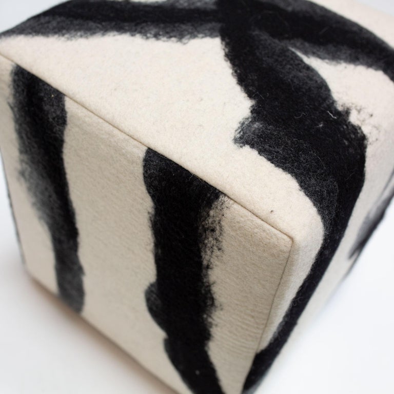 Sheep Cube in Black and White by JG Switzer For Sale at 1stDibs