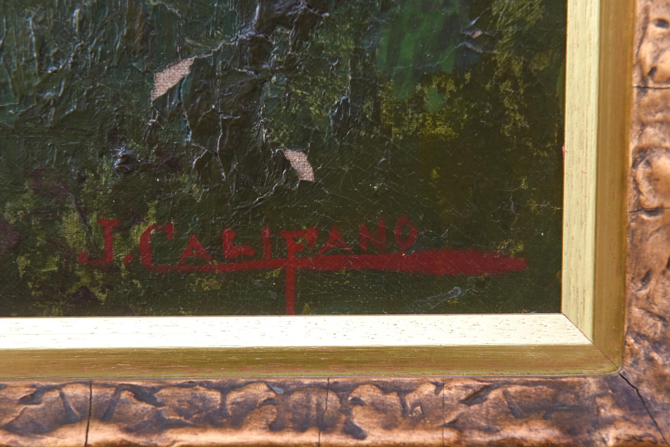 Sheep Herder Painting, by John (Giovanni) Califano For Sale 3