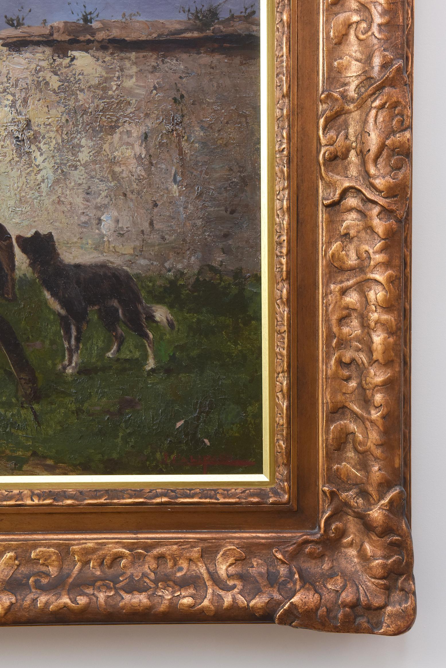 Sheep Herder Painting, by John (Giovanni) Califano For Sale 2