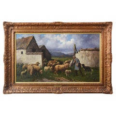 Pittura di un pastore, di John (Giovanni) Califano