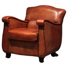 Sheep leather armchair Dutch design handmade 1970 - Brand name Joris