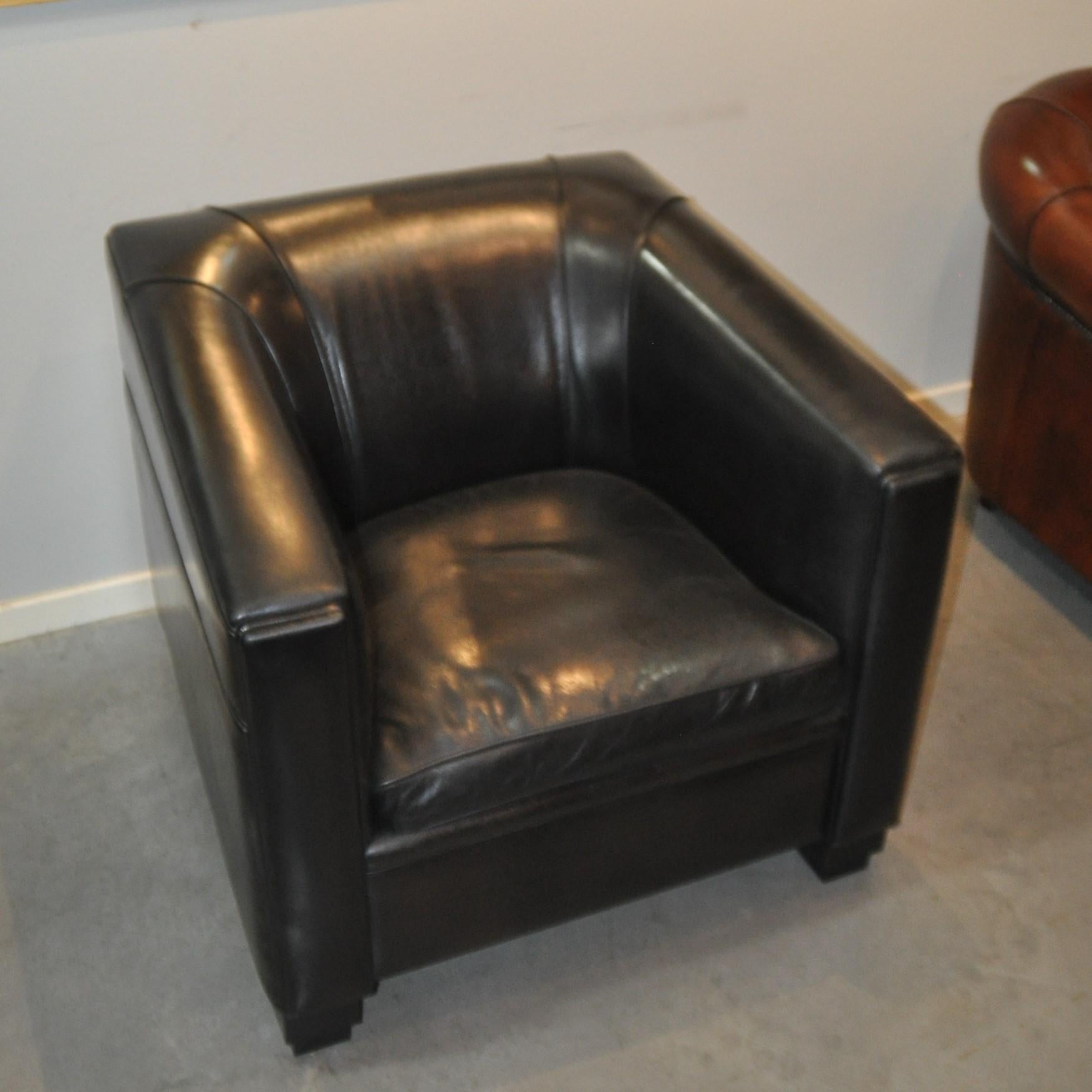 Sheep Leather Lounge Chair in Art Deco Style by Lounge Atelier Model, Texas 1