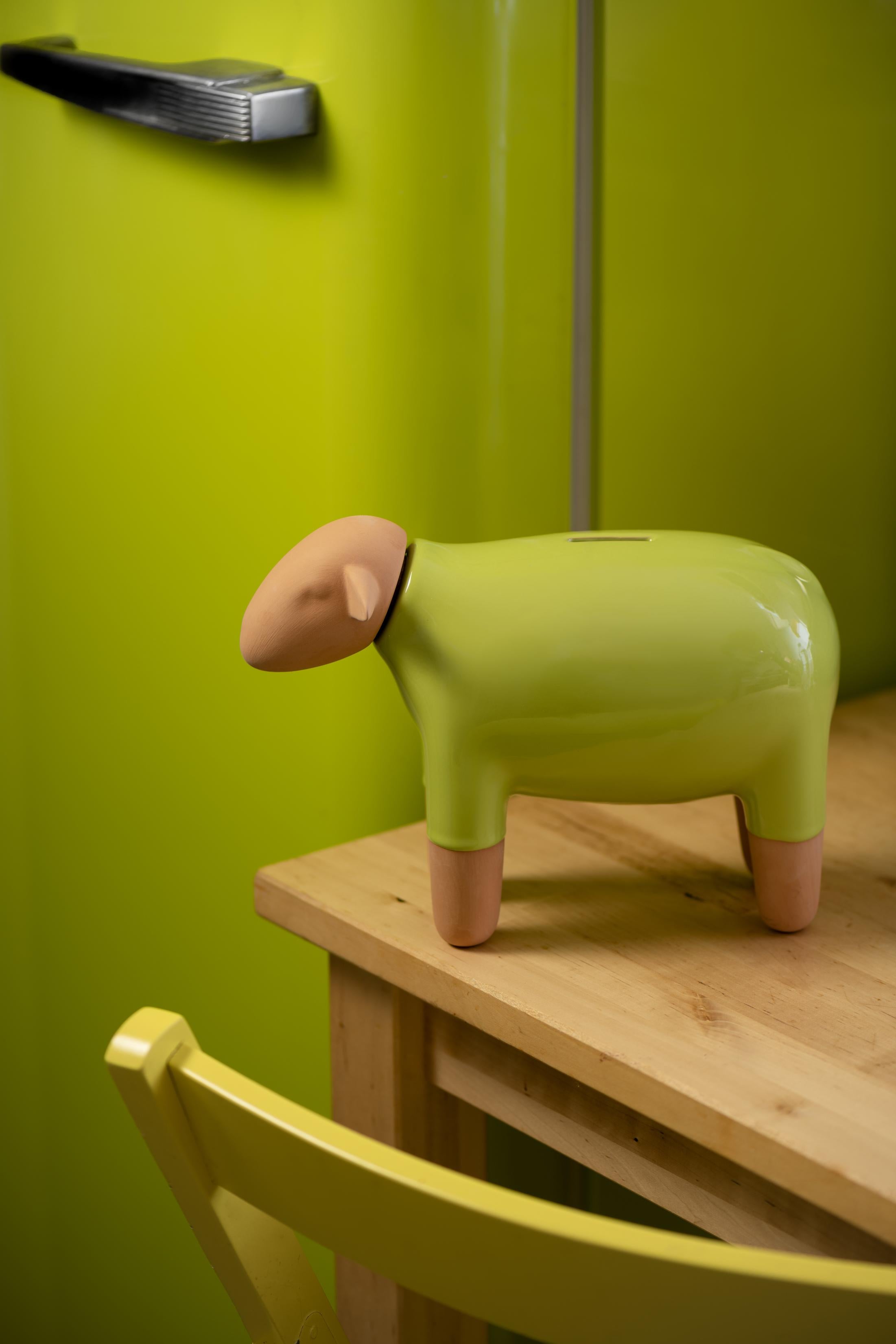 Sheep Moneybox Pop Art, 3er-Set, hergestellt in Italien, 2022, neue Kollektion  im Angebot 1