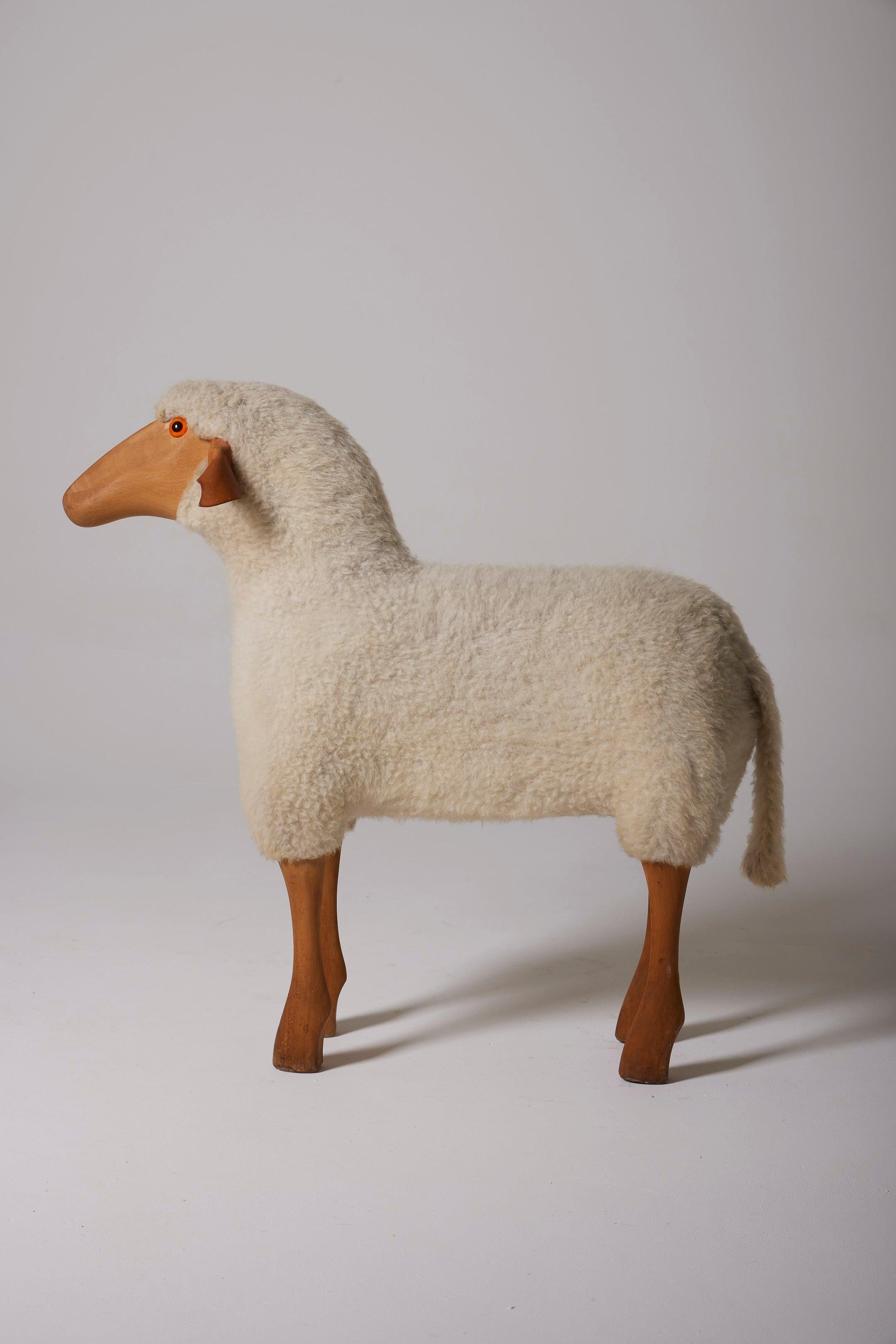 Sculpture de moutons de Hanns-Peter Krafft Bon état à PARIS, FR