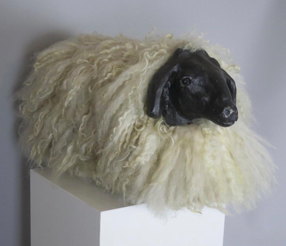 French Sheep Sculpture, France For Sale 1