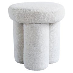 Sheepskin Big Foot Stool by 101 Copenhagen
