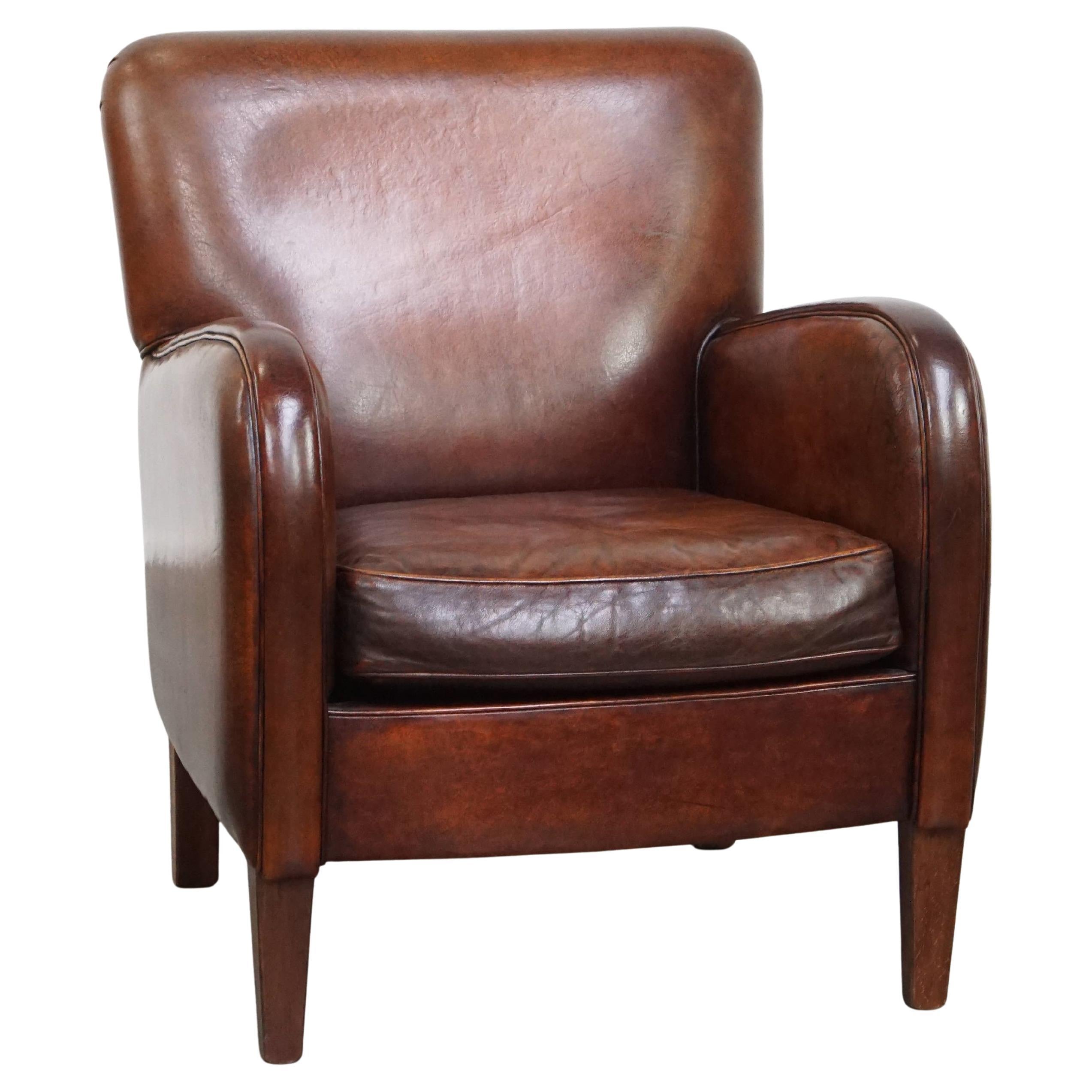 Sheepskin Leather Armchair