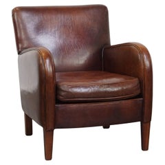 Sheepskin Leather Armchair