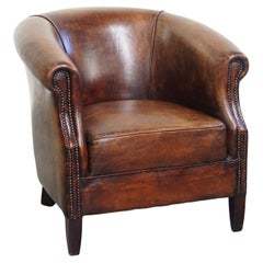 Schafsfell-Clubsessel