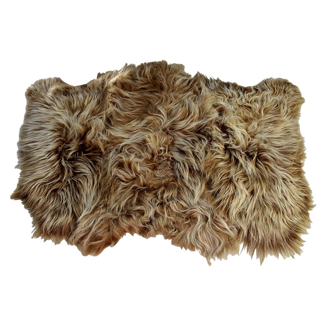 Sheepskin Rug Golden Caramel