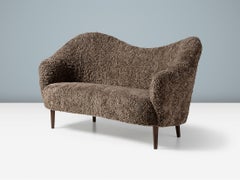 Sheepskin Samspel Sofa by Carl Malmsten