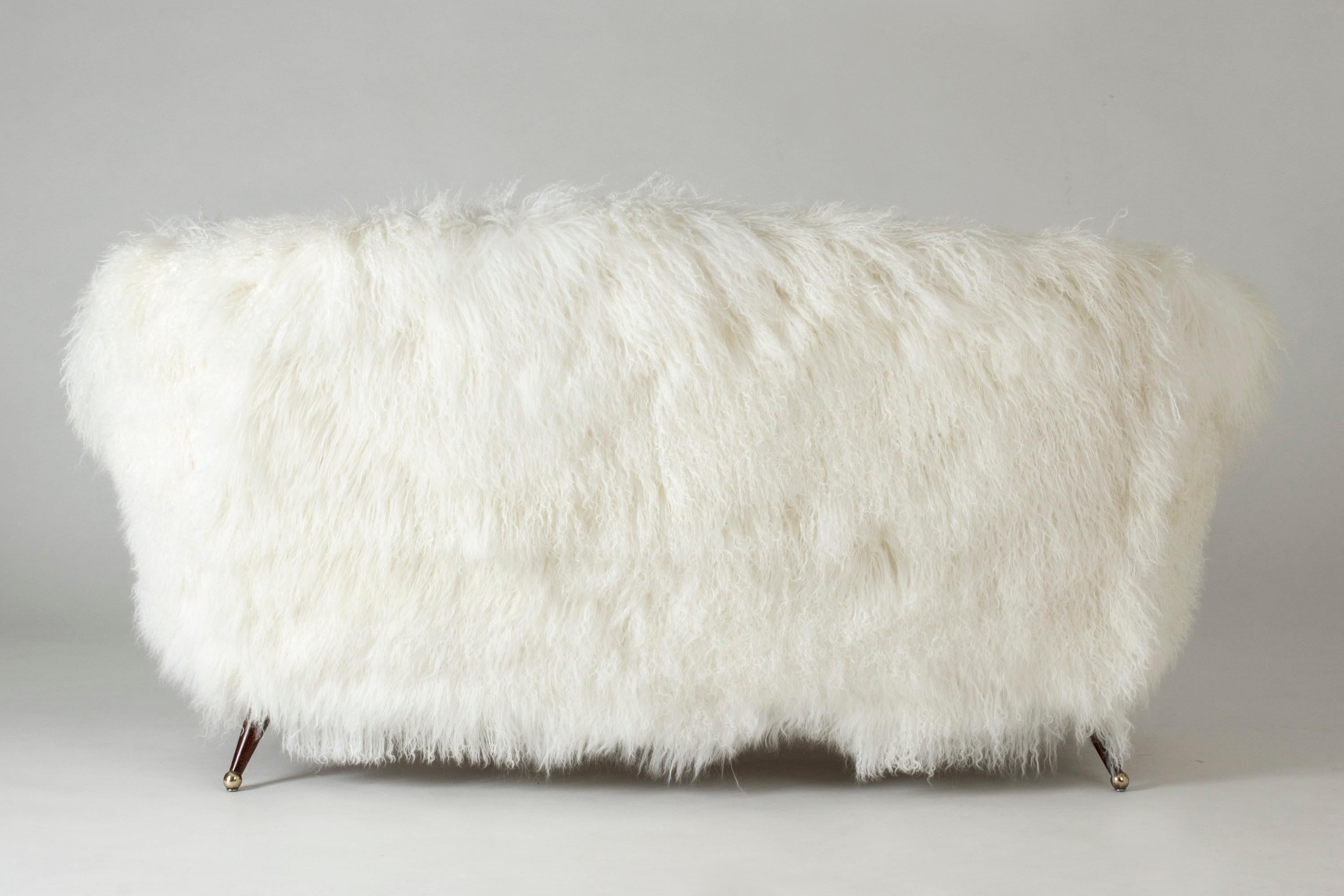 Mid-20th Century Sheepskin 