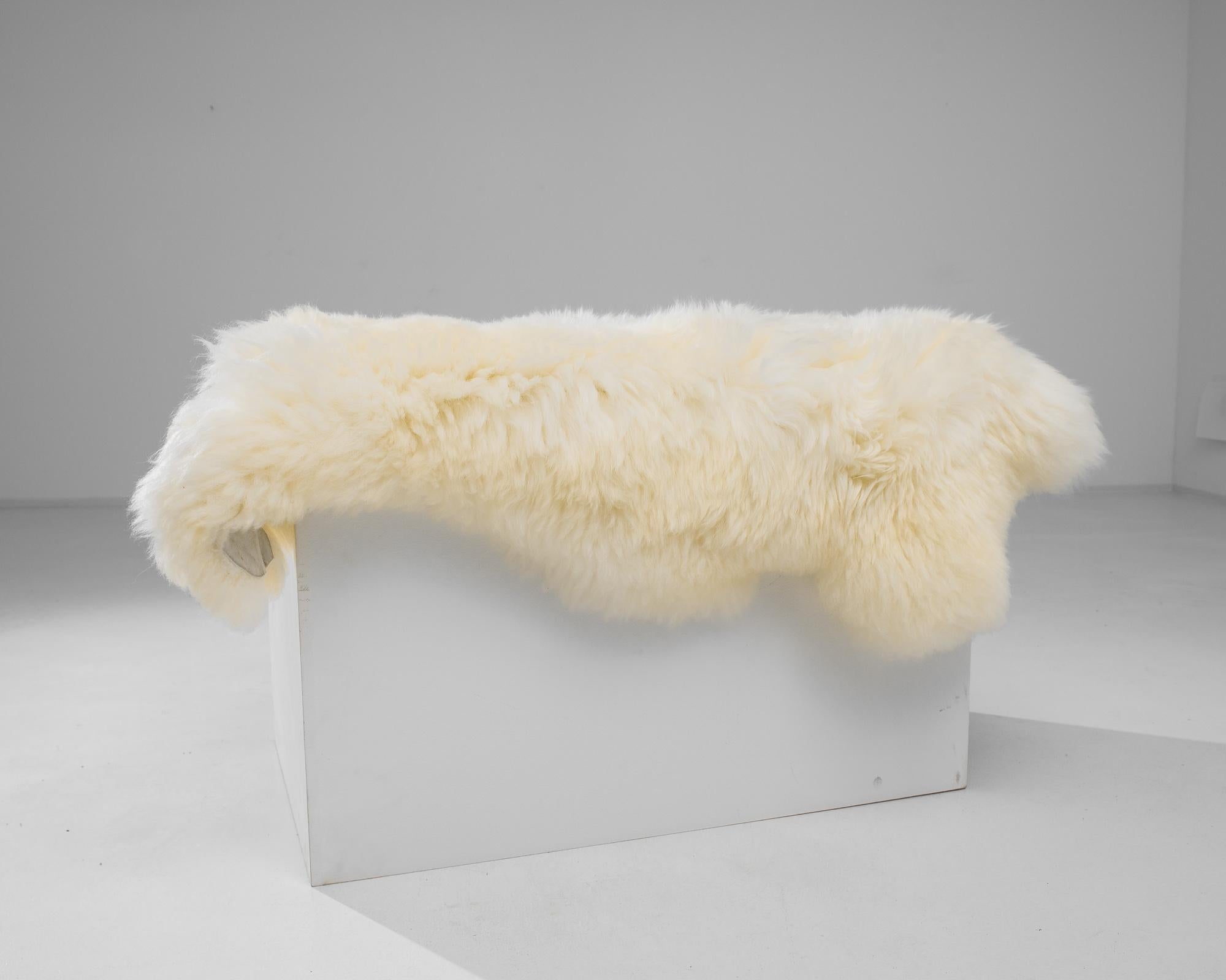 Sheepskin Throw at 1stDibs sheepskin throw for chair, sheepskin