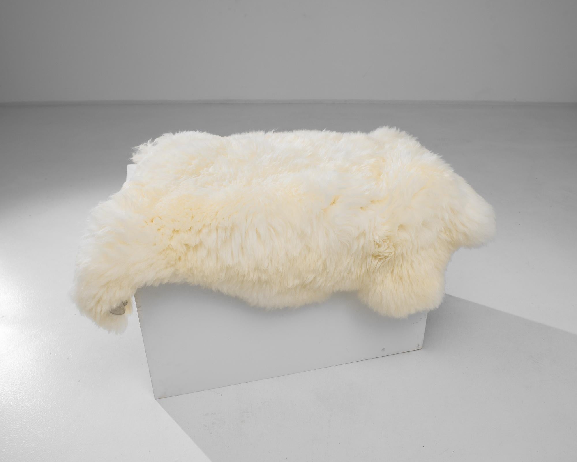 Sheepskin Throw at 1stDibs sheepskin throw for chair, sheepskin