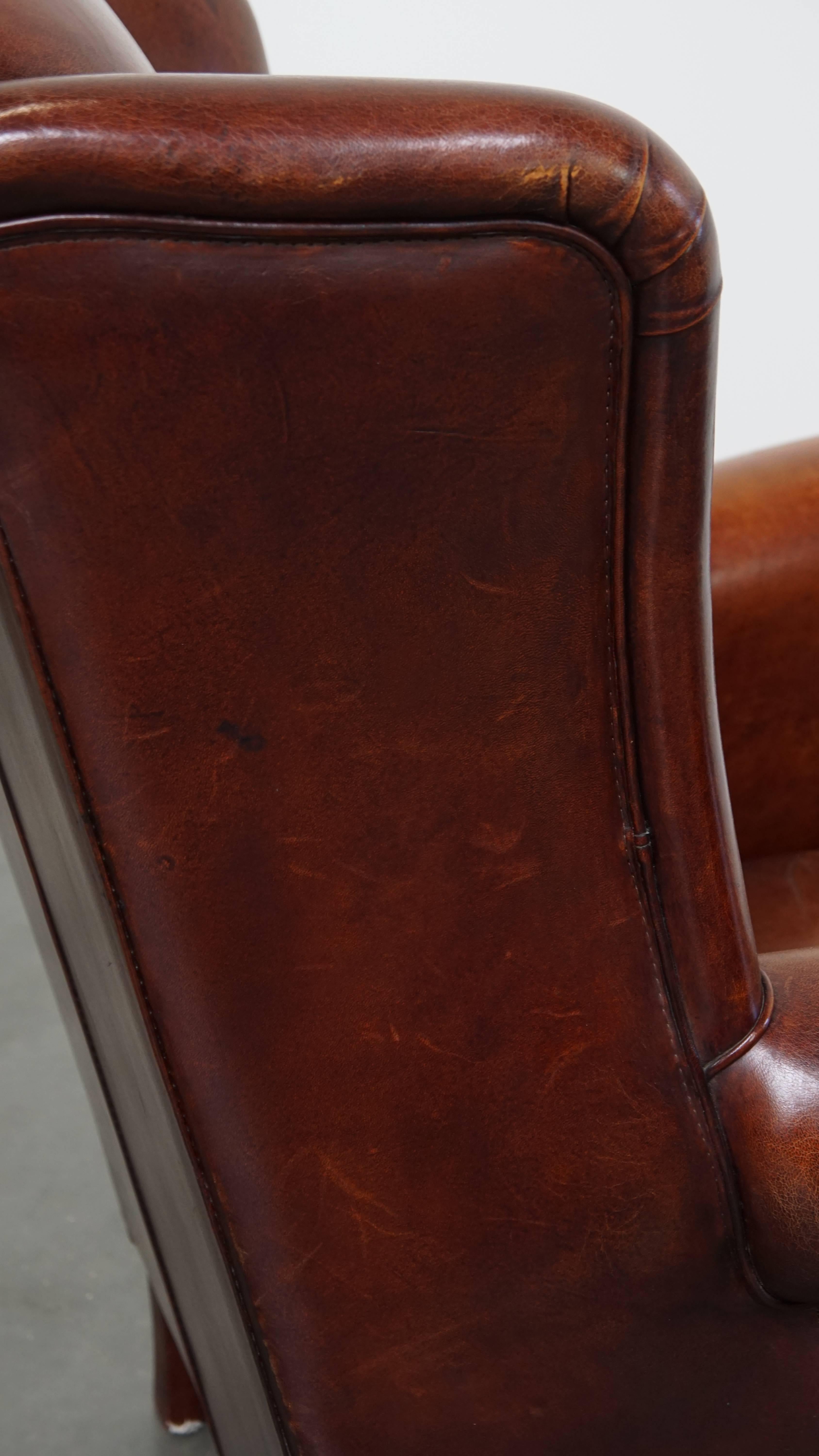 Sheepskin Wingback Chair en venta 5
