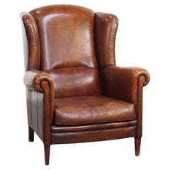 Sheepskin Wingback Chair