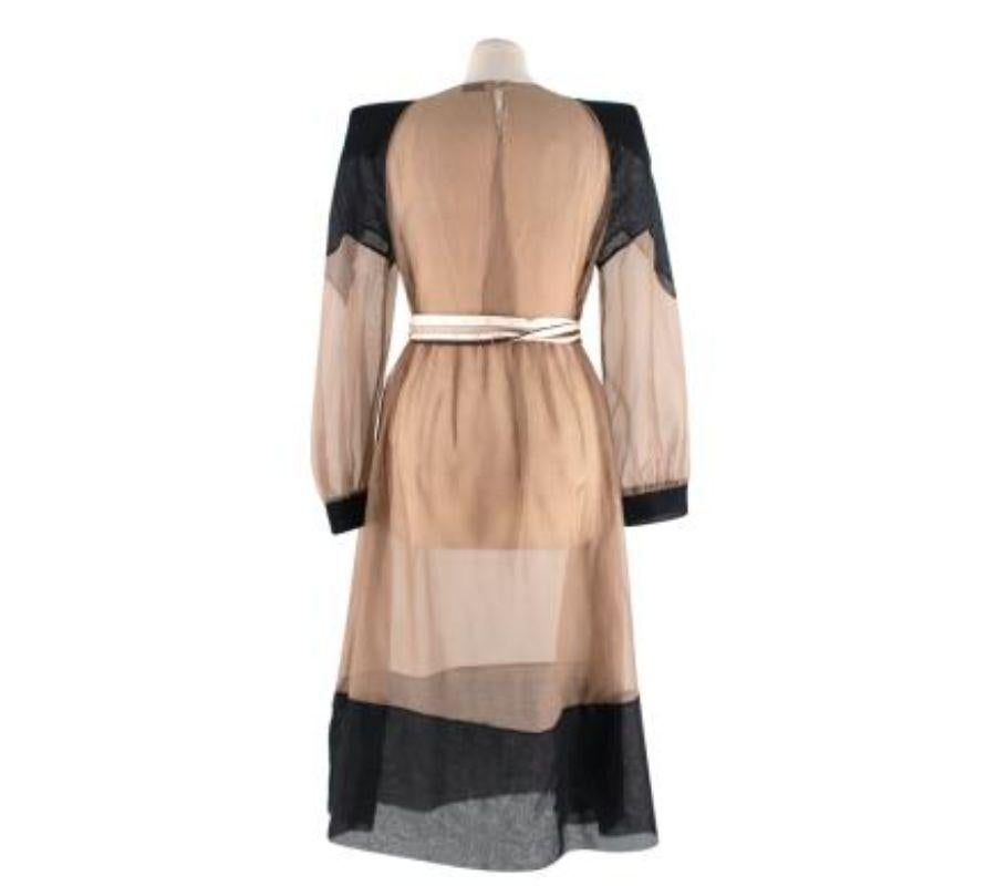 fendi wrap dress