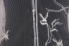 Sheer blouse by Gianni Versace.