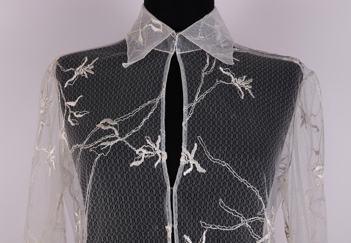 Durchsichtige Bluse von Gianni Versace. im Zustand „Gut“ im Angebot in Алматинский Почтамт, KZ