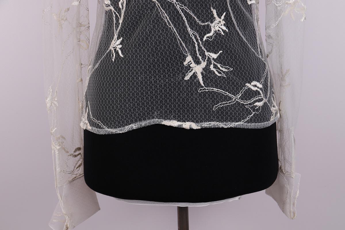 Durchsichtige Bluse von Gianni Versace. im Angebot 1