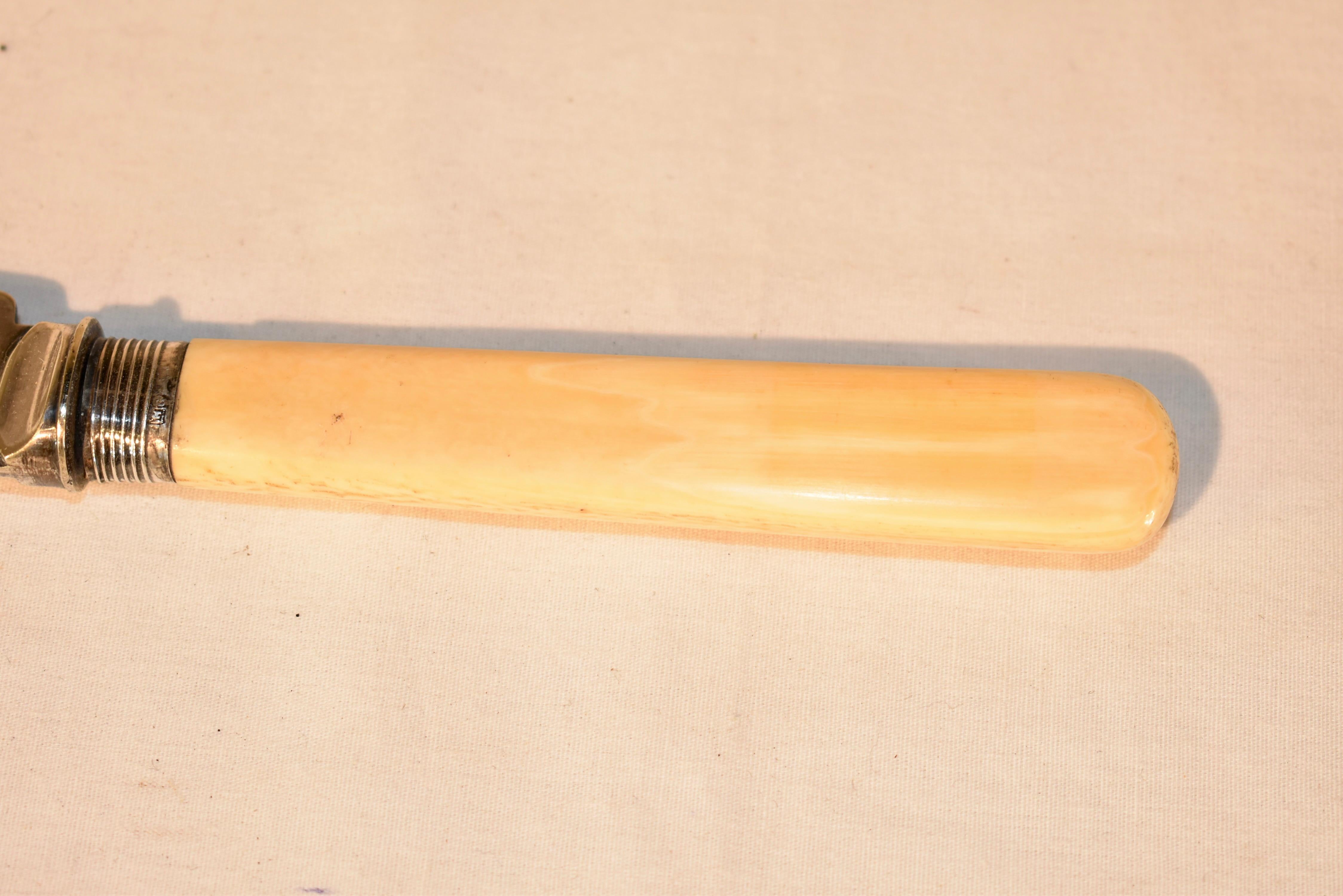 Couteau à gâteau Sheffield, daté de 1901 en vente 1