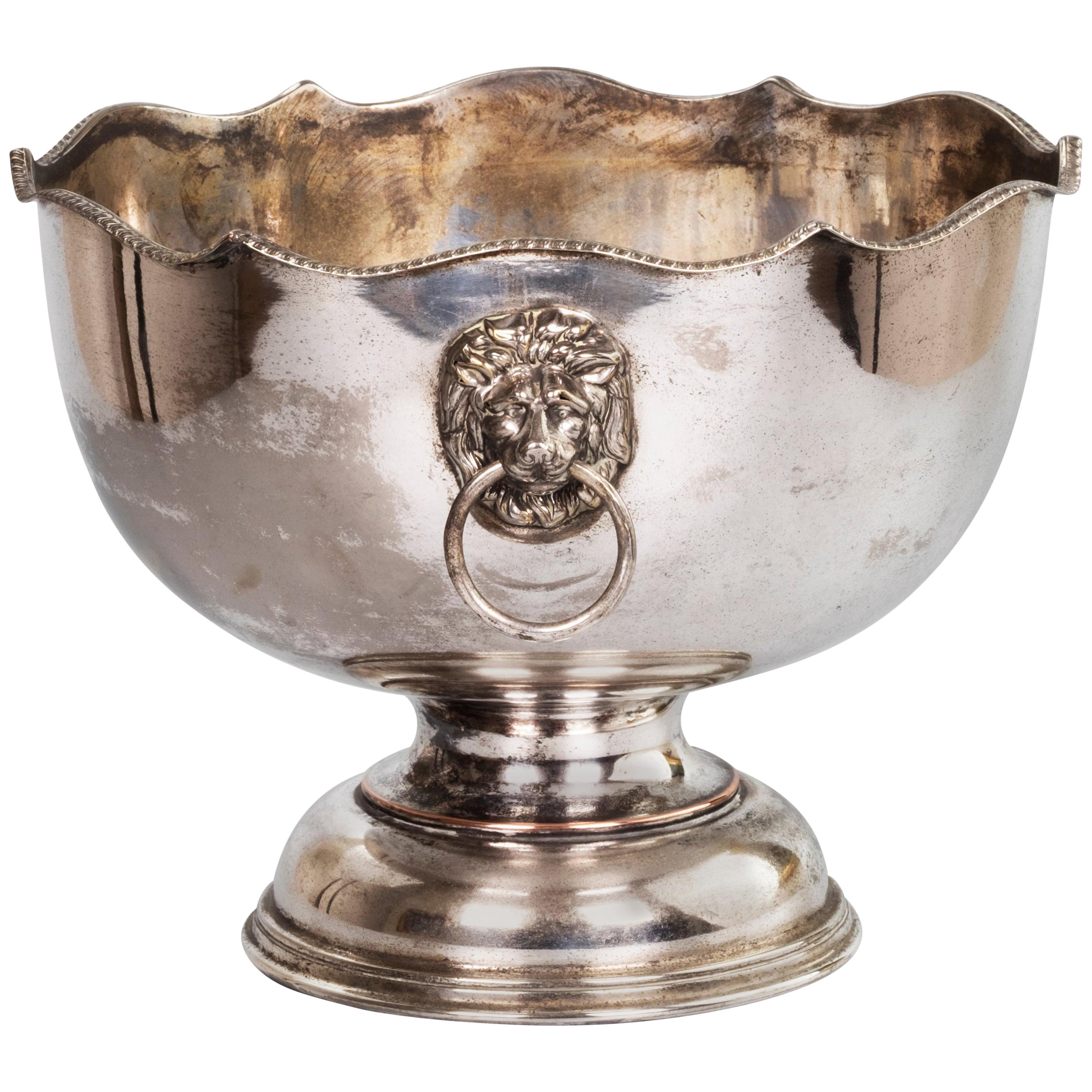 Redfield and Rice Silver Plated Etruscan Handled Bowl with Classical