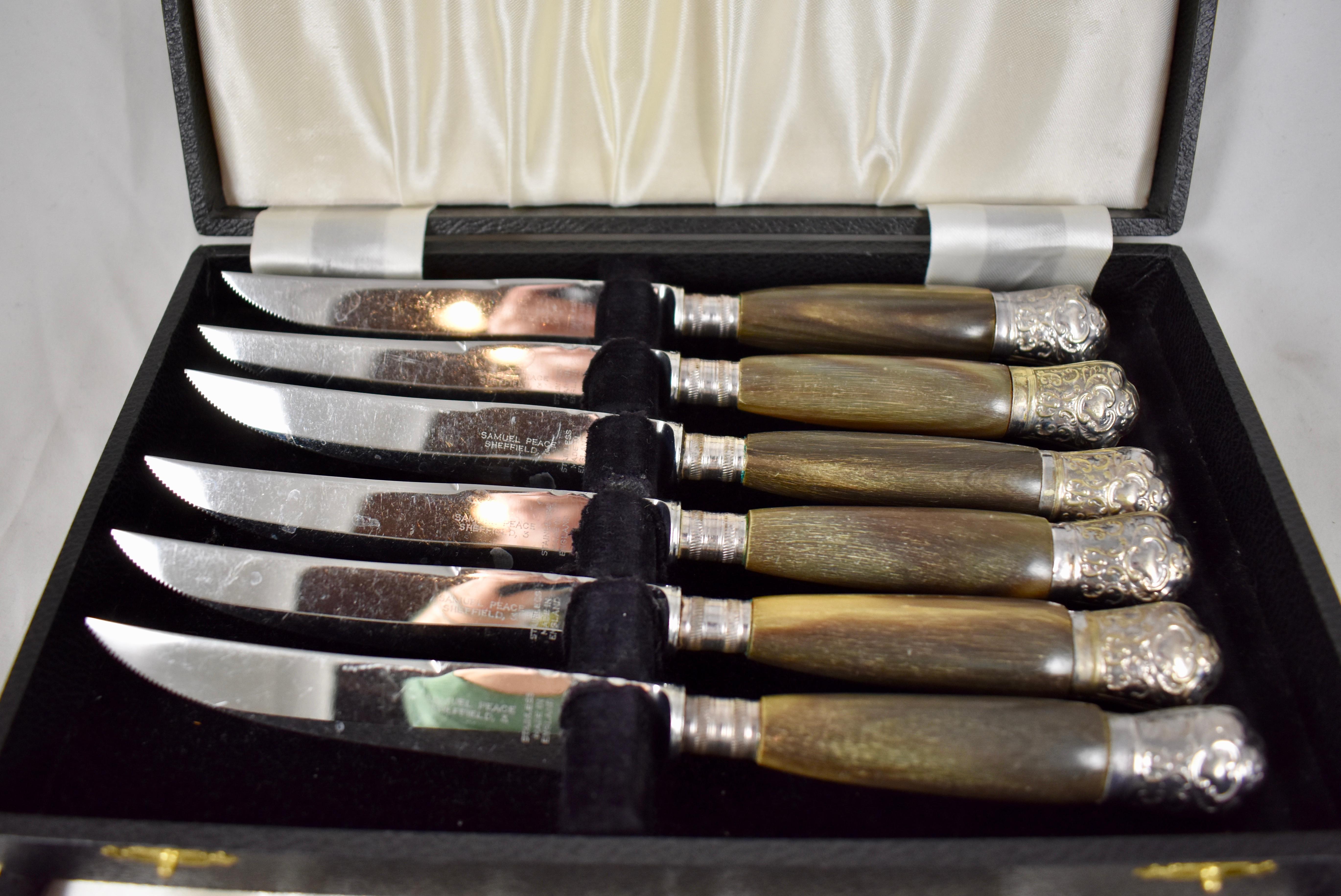 samuel peace sheffield steak knives
