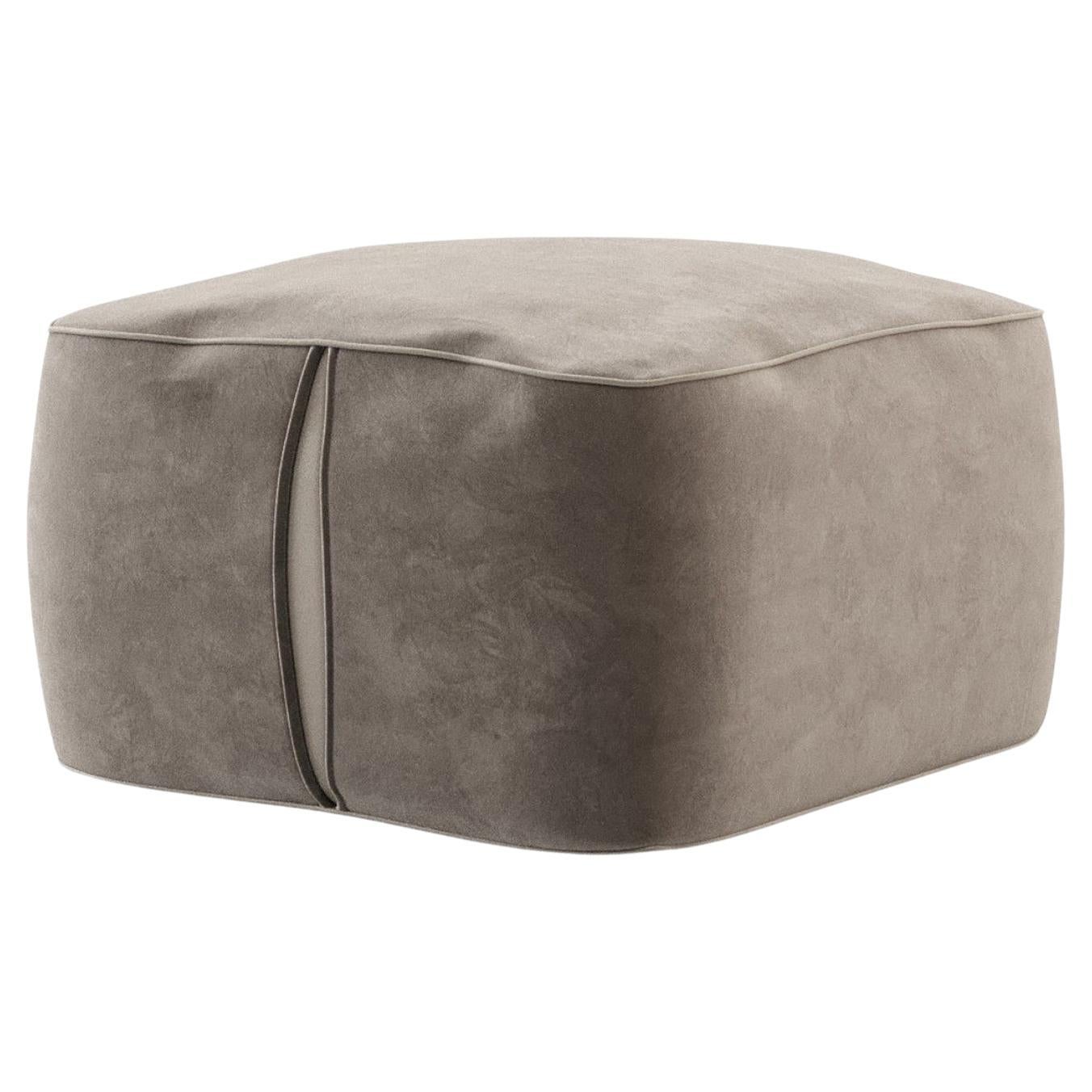 Sheffield Grey Pouf