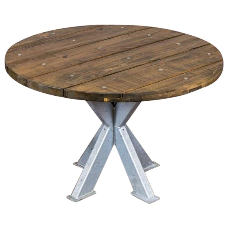 Sheffield Outdoor Patio Table, 20th Century For Sale