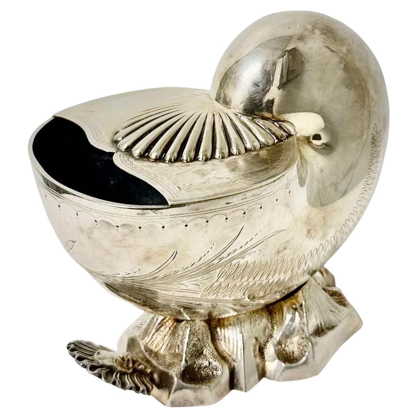 Sheffield Plate Spoon Warmer For Sale at 1stDibs