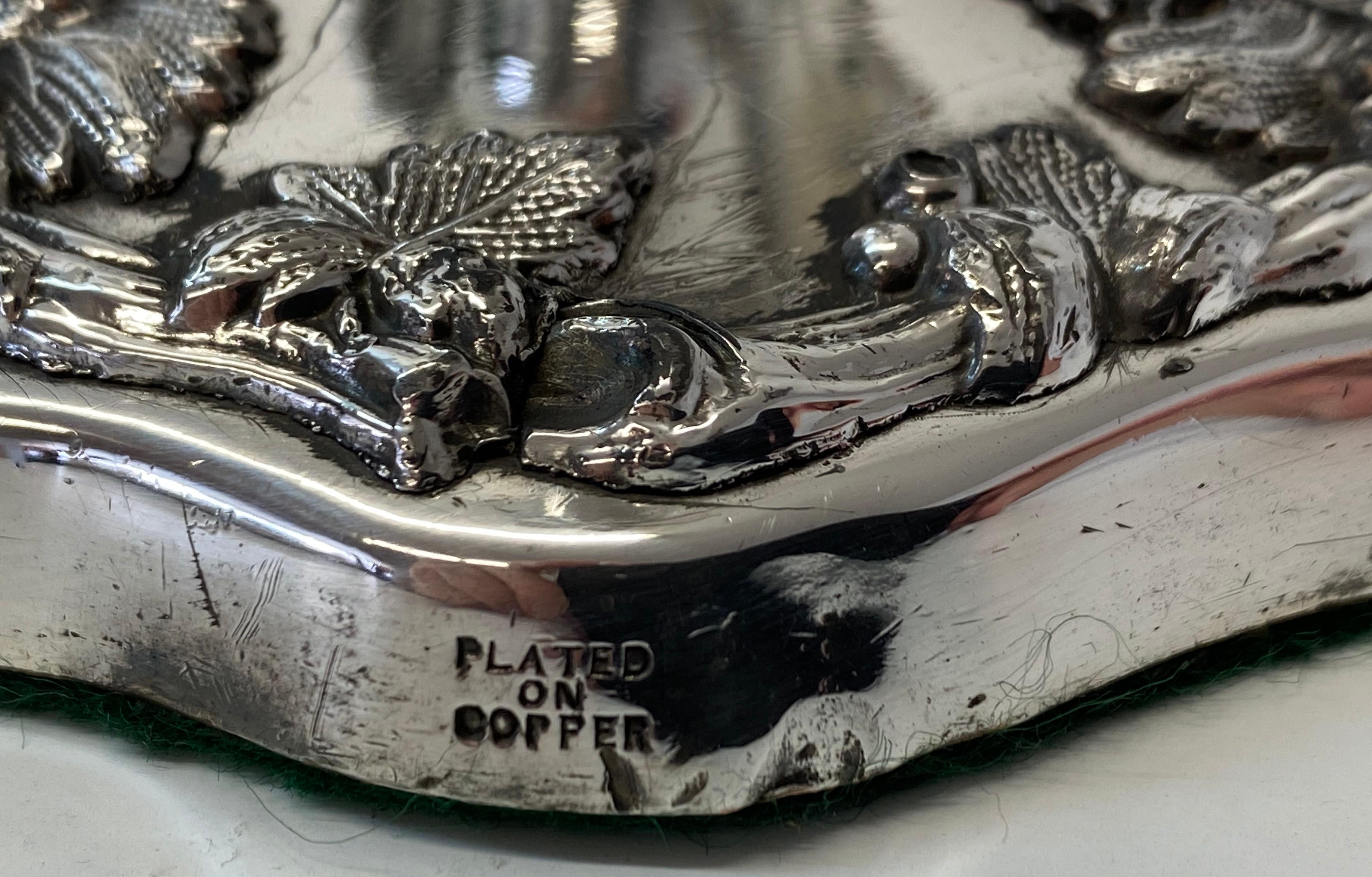silver plate holder