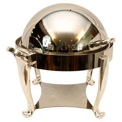 Sheffield Silver Plate Chafing Dish Carvery Food Warmer