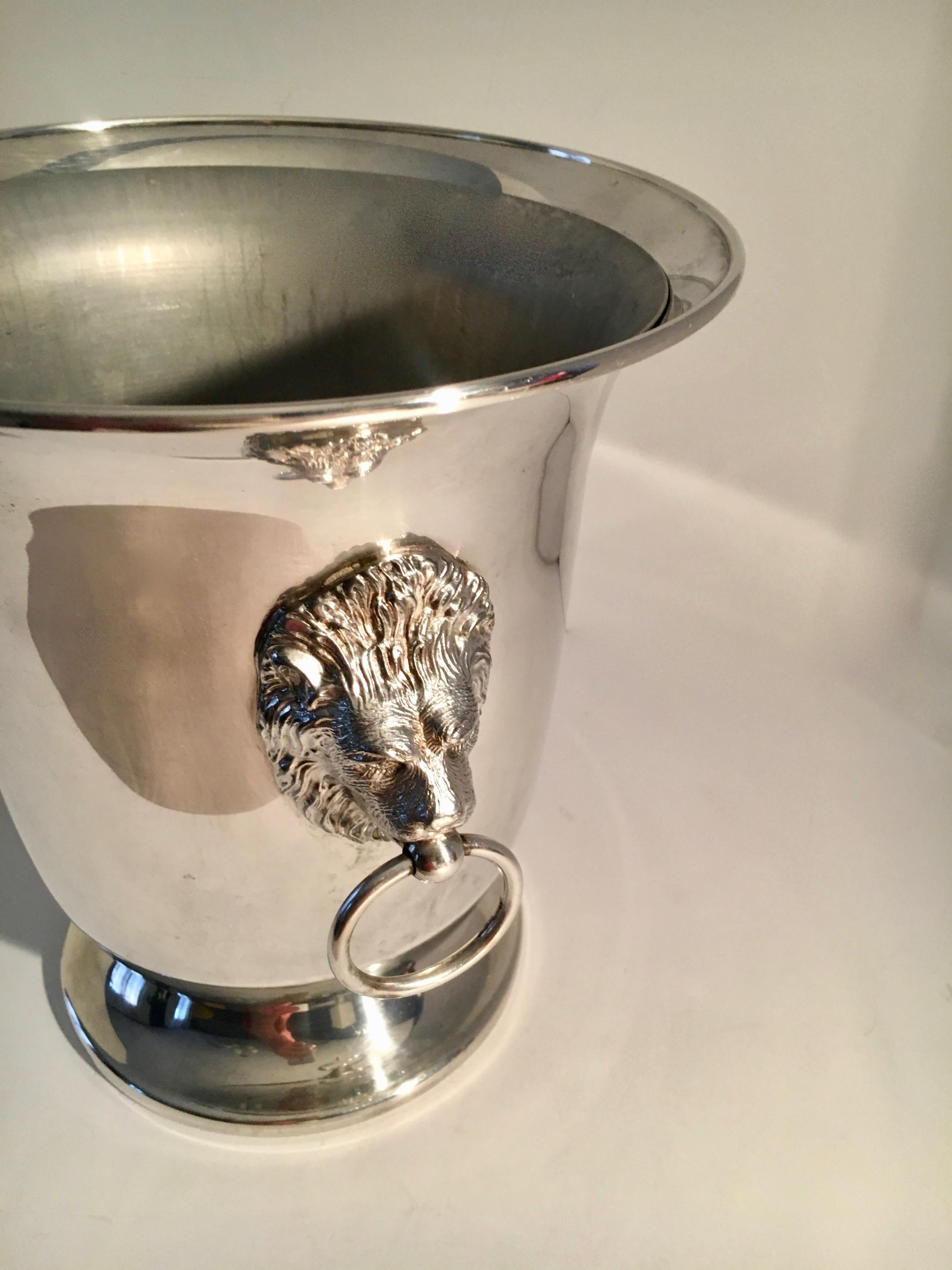 silver champagne bucket