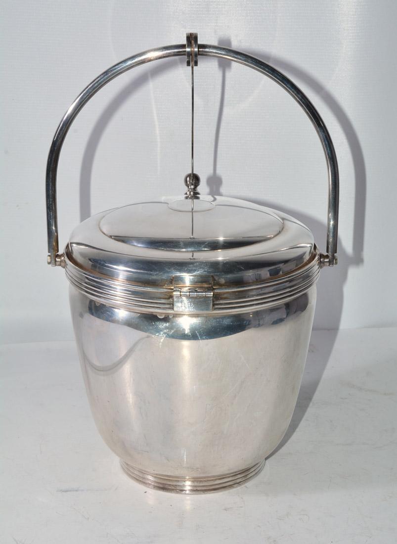 sheffield silver ice bucket
