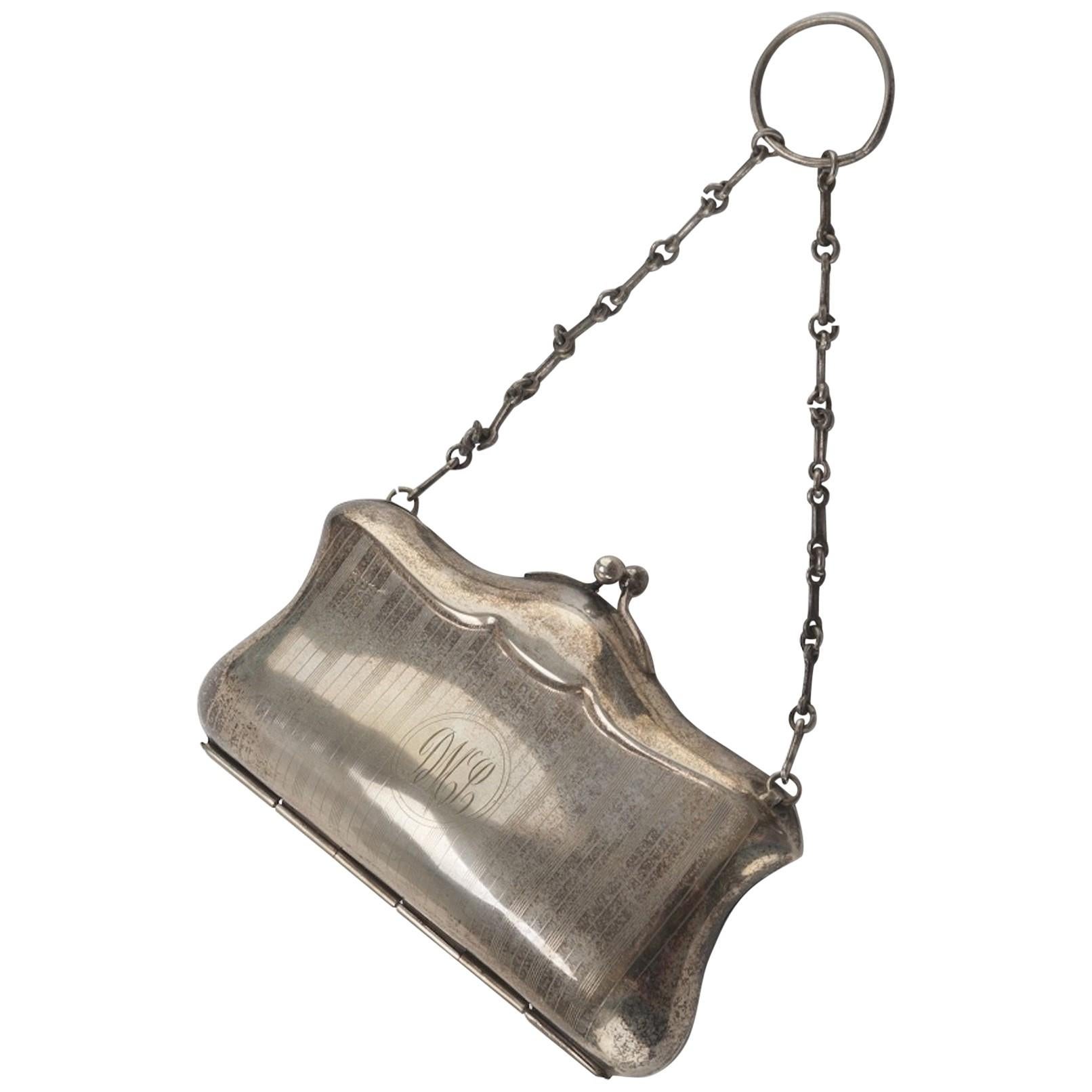 Sheffield Silver Purse, English Manufacture, Early 1900