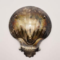 Sheffield Silverplate Reproduction Shell Vide Poche or Decorative Dish, England