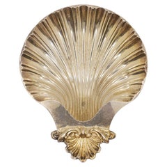 Sheffield Silverplate Reproduction Shell Vide Poche or Decorative Dish, England