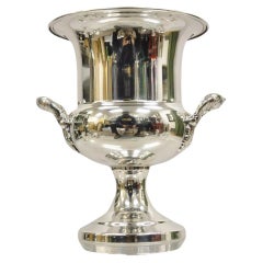 Sheffield USA placcato in argento con manico doppio ornato Secchiello per ghiaccio refrigerante per champagne