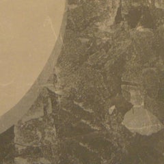 BRHHP 05, Original Signed Contemporary Neutral Toned Monoprint