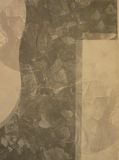BRHHP 05, Monoprint contemporaneo a toni neutri originale e firmato