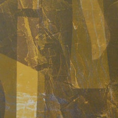 BRHHP 1, Original Signed Contemporary Neutral Toned Monoprint