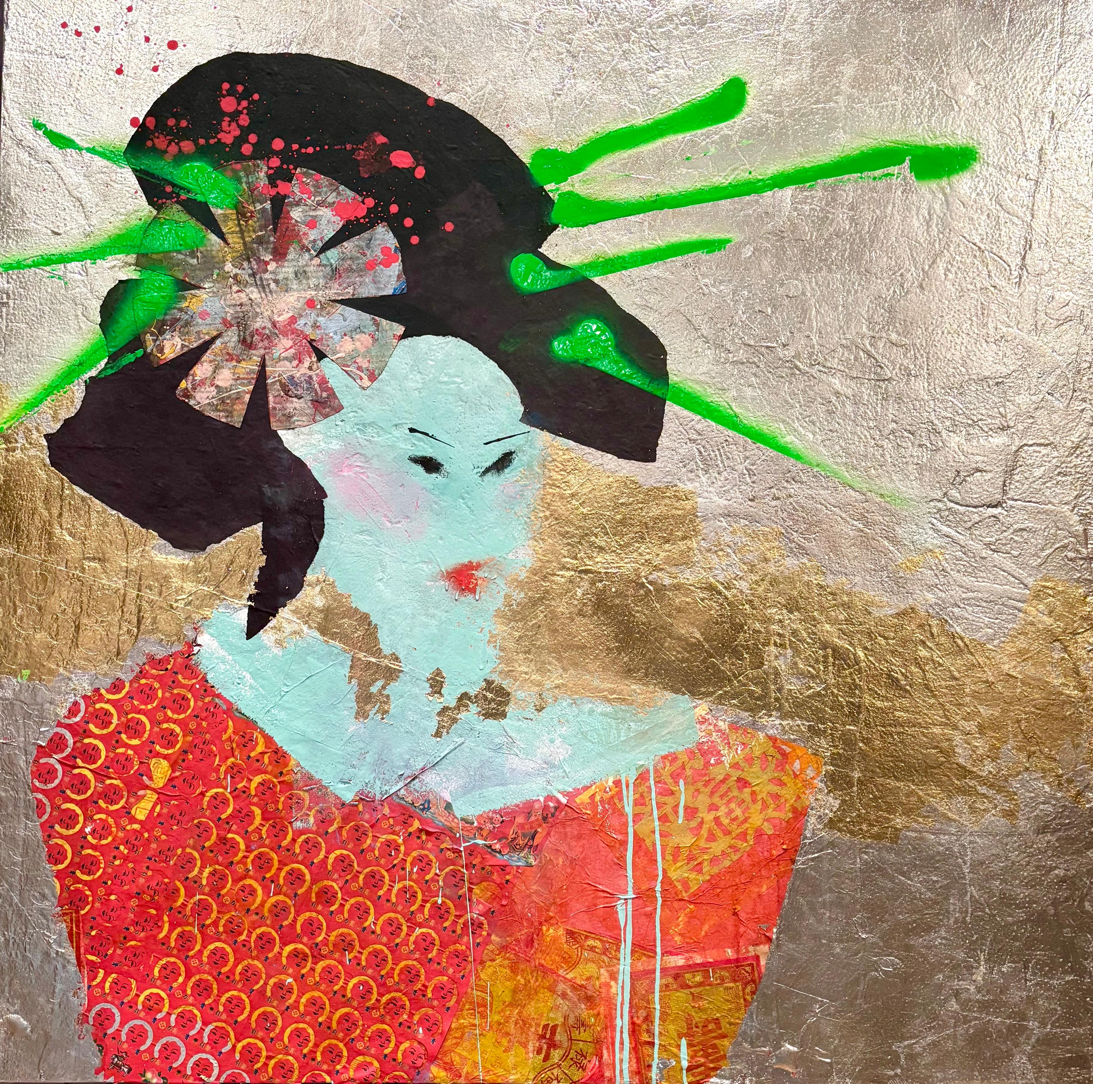 Portrait Painting di Sheila Daube - Miyo