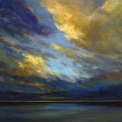 Pacific Coastal Clouds, Oil Painting