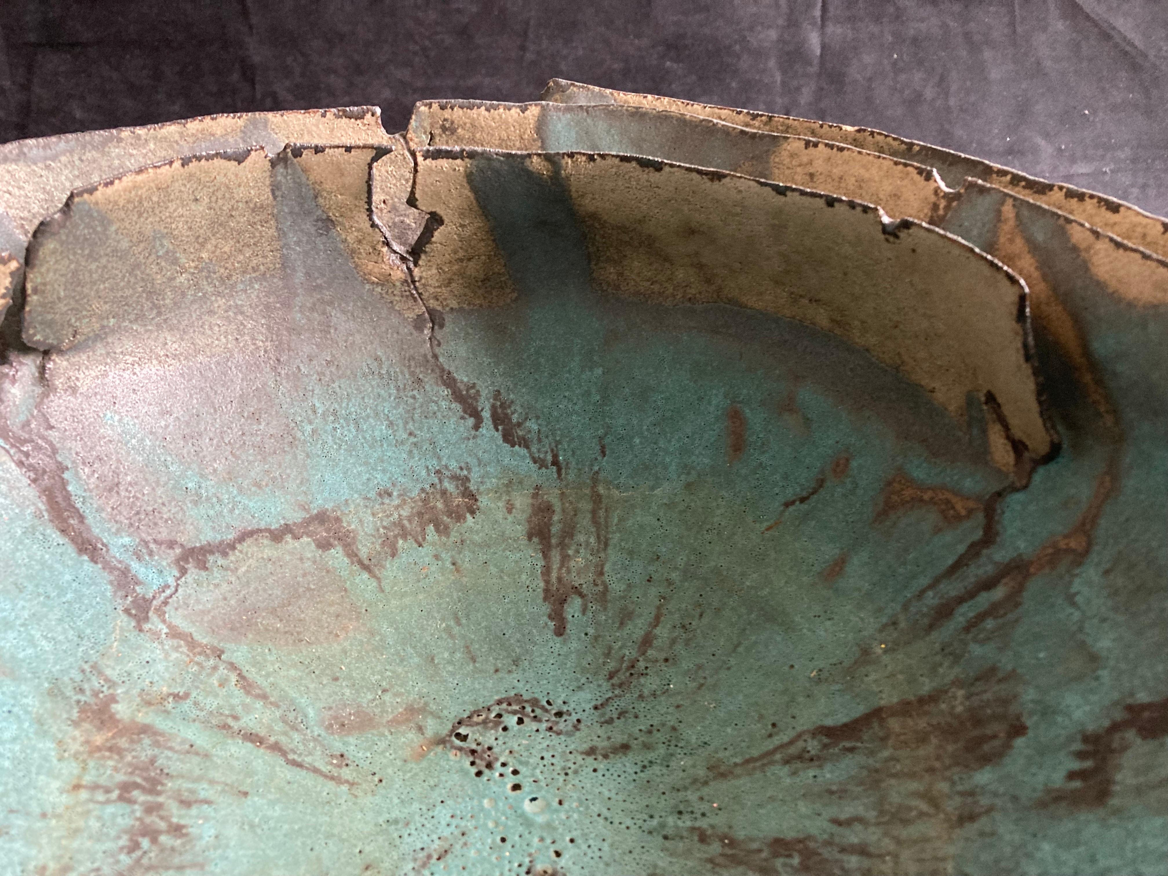 Sheila Fournier Studio Pottery Bowl Circa 1970s 3