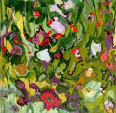 Flowery Language 4, Abstract Painting