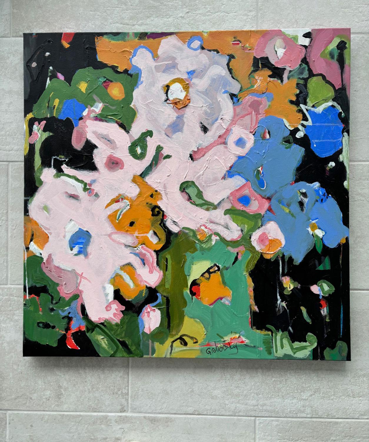 Stella del giardino, Pittura astratta - Painting Astratto di Sheila Grabarsky