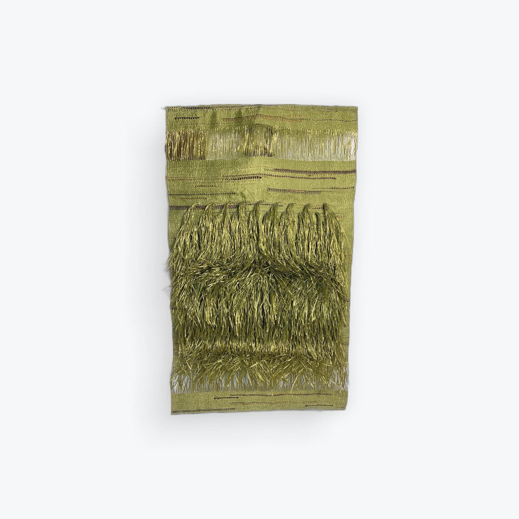 « Tapisseries du Vent » Sheila Hicks, 1973 tissage d'or, tapisserie textile en vente 1
