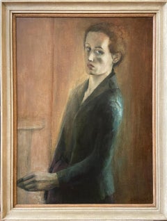 Self Portrait, Mid-20th Century Oil